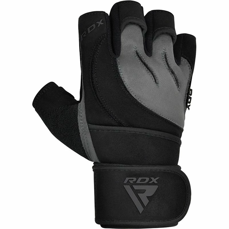 RDX SPORTS RDX L4 Open Finger Weightlifting Gym Gloves 7 RDX SPORTS RDX L4 Open Finger Weightlifting Gym Gloves - Image 5