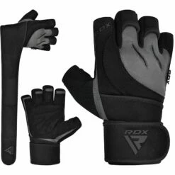 RDX SPORTS RDX L4 Open Finger Weightlifting Gym Gloves