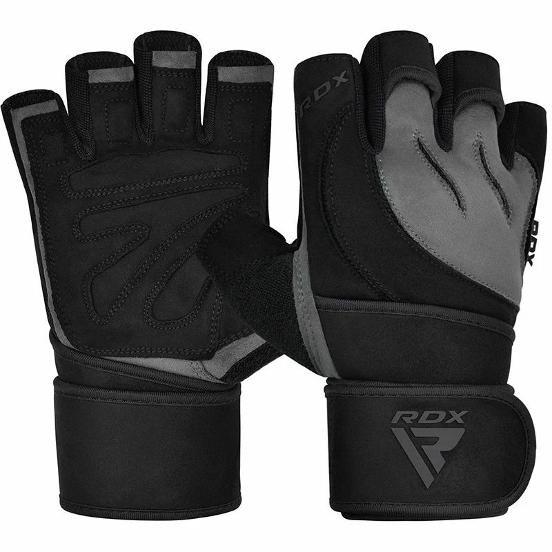 RDX SPORTS RDX L4 Open Finger Weightlifting Gym Gloves 9 RDX SPORTS RDX L4 Open Finger Weightlifting Gym Gloves - Image 7