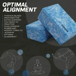 RDX SPORTS RDX LU EVA Foam High Density Non-Slips Yoga Block -RDXSPORTS Sales lu yoga blocks 5