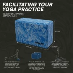 RDX SPORTS RDX LU EVA Foam High Density Non-Slips Yoga Block -RDXSPORTS Sales lu yoga blocks 7
