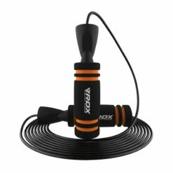 RDX SPORTS RDX X2 Adjustable 10.3ft Non-Slip Memory Foam Soft Handles Jump Rope -RDXSPORTS Sales memory foam anti slip handles adjustable skipping rope orange 7 1