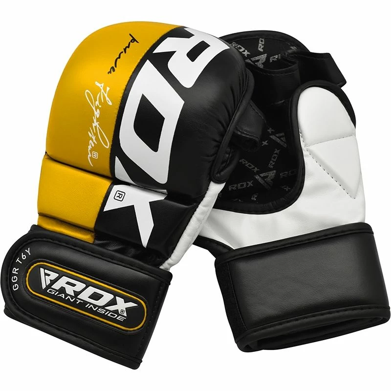 RDX SPORTS RDX T6 SMMAF Approved Hybrid MMA Grappling Gloves Gel Padded 12 RDX SPORTS RDX T6 SMMAF Approved Hybrid MMA Grappling Gloves Gel Padded - Image 10