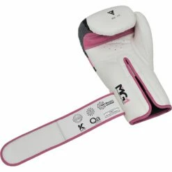 RDX SPORTS RDX F7 Women Training Boxing Gloves Pink / White 16 RDX SPORTS RDX F7 Women Training Boxing Gloves Pink / White -RDXSPORTS Sales pink training boxing gloves 7