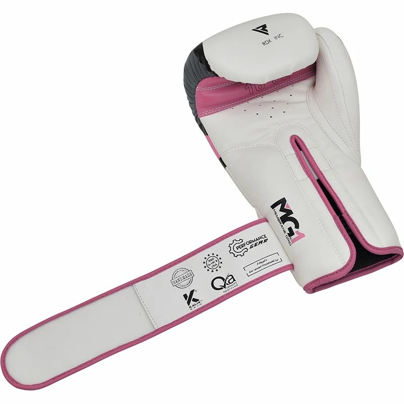 RDX SPORTS RDX F7 Women Training Boxing Gloves Pink / White 9 RDX SPORTS RDX F7 Women Training Boxing Gloves Pink / White - Image 7