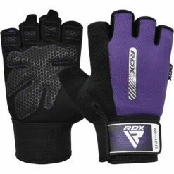 RDX SPORTS RDX W1 Gym Workout Gloves -RDXSPORTS Sales purple half gym gloves 1 4