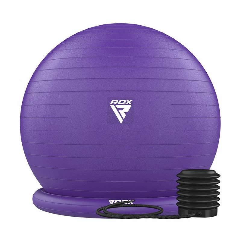 RDX SPORTS RDX B2 Inflatable Yoga Ball With Anti-Slip Base, Resistance Tubes & Air Pump 9 RDX SPORTS RDX B2 Inflatable Yoga Ball With Anti-Slip Base, Resistance Tubes & Air Pump - Image 7