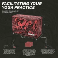 RDX SPORTS RDX RB EVA Foam High Density Non-Slips Yoga Block 16 RDX SPORTS RDX RB EVA Foam High Density Non-Slips Yoga Block -RDXSPORTS Sales rb yoga blocks 7