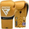 RDX SPORTS RDX C3 Fight Lace Up Leather Boxing Gloves BBBOFC/BIBA/WBF/NYAC /NEVADA APPROVED -RDXSPORTS Sales rdx c3 golden leather fight boxing gloves 1