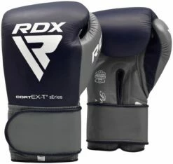 RDX SPORTS RDX C4 Fight Hook & Loop Sparring Boxing Gloves In Leather