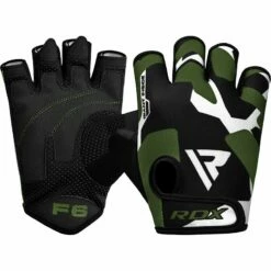 RDX SPORTS RDX FITNESS GYM GLOVES SHORT FINGER IN LYCRA -RDXSPORTS Sales rdx f6 green lycra fitness gym gloves 4 5