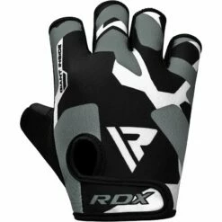 RDX SPORTS RDX FITNESS GYM GLOVES SHORT FINGER IN LYCRA -RDXSPORTS Sales rdx f6 greylycra fitness gym gloves 3 4