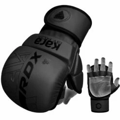 RDX SPORTS RDX F6 KARA MMA Sparring Gloves 7oz -RDXSPORTS Sales rdx f6 kara mma sparring gloves black 2 2