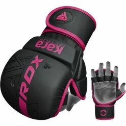 RDX SPORTS RDX F6 KARA MMA Sparring Gloves 7oz -RDXSPORTS Sales rdx f6 kara mma sparring gloves pink 2 1 1