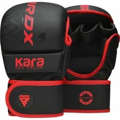 RDX SPORTS RDX F6 KARA MMA Sparring Gloves 7oz -RDXSPORTS Sales rdx f6 kara mma sparring gloves red 1 2