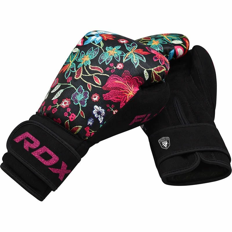 RDX SPORTS RDX FL3 Floral Boxing Gloves & Punching Focus Mitts Set 7 RDX SPORTS RDX FL3 Floral Boxing Gloves & Punching Focus Mitts Set - Image 5