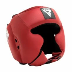RDX SPORTS RDX HEADGUARD WITH CHEEK PROTECTION - USA BOXING APPROVED -RDXSPORTS Sales rdx headgear with cheeks usa boxing approved red 1