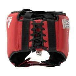 RDX SPORTS RDX HEADGUARD WITH CHEEK PROTECTION - USA BOXING APPROVED -RDXSPORTS Sales rdx headgear with cheeks usa boxing approved red 2