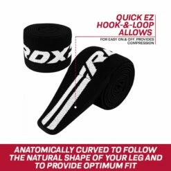 RDX SPORTS RDX K2 Compression Knee Wraps OEKO-TEX® Standard 100 Certified -RDXSPORTS Sales rdx k2 compression knee wraps 2