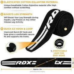 RDX SPORTS RDX K2 Compression Knee Wraps OEKO-TEX® Standard 100 Certified -RDXSPORTS Sales rdx k2 knee wraps 2 1