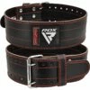 RDX SPORTS RDX RD1 4" Powerlifting Leather Gym Belt -RDXSPORTS Sales rdx rd1 4 powerlifting leather gym belt red 6