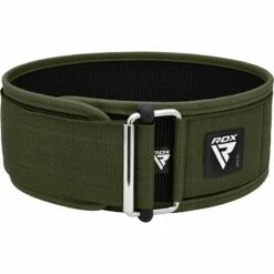 RDX SPORTS RDX RX1 4” Weight Lifting Belt -RDXSPORTS Sales rdx rx1 4 weight lifting belt army green 2