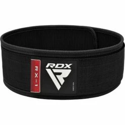 RDX SPORTS RDX RX1 4” Weight Lifting Belt -RDXSPORTS Sales rdx rx1 4 weight lifting belt black 3