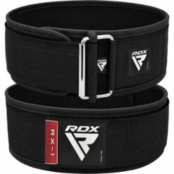 RDX SPORTS RDX RX1 4” Weight Lifting Belt -RDXSPORTS Sales rdx rx1 4 weight lifting belt black 4