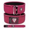 RDX SPORTS RDX RX1 4” Weight Lifting Belt For Women -RDXSPORTS Sales rdx rx1 pink weight lifting belt 1