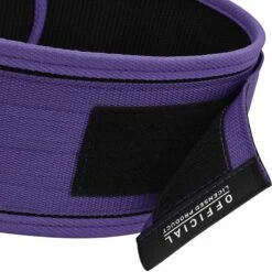 RDX SPORTS RDX RX1 4” Weight Lifting Belt For Women -RDXSPORTS Sales rdx rx1 purple weight lifting belt 3