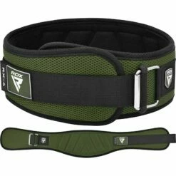 RDX SPORTS RDX RX4 Weightlifting Belt -RDXSPORTS Sales rdx rx4 weightlifting belt army green 4