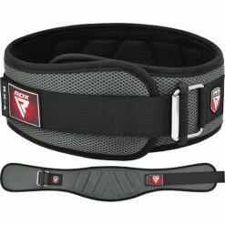 RDX SPORTS RDX RX4 Weightlifting Belt -RDXSPORTS Sales rdx rx4 weightlifting belt grey 4