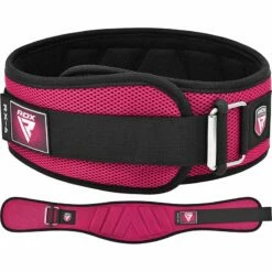 RDX SPORTS RDX RX4 Weightlifting Belt -RDXSPORTS Sales rdx rx4 weightlifting belt pink 4