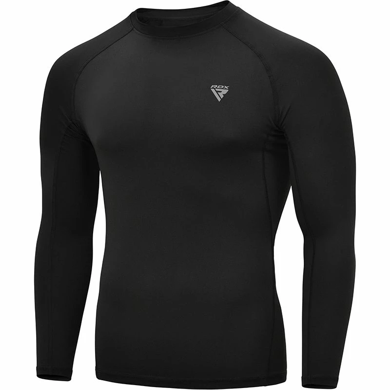 RDX SPORTS RDX T15 Long Sleeve Black Rash Guard 3 RDX SPORTS RDX T15 Long Sleeve Black Rash Guard