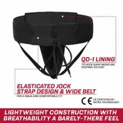 RDX SPORTS RDX T15 Noir Groin Guard For Boxing, MMA Training -RDXSPORTS Sales rdx t15 noir abdo guard 1