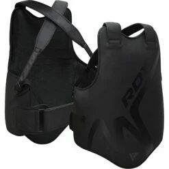 RDX SPORTS RDX T15 Noir Body Protector - Boxing, MMA Training Chest, Ribs & Belly Guard -RDXSPORTS Sales rdx t15 noir body protector black 4