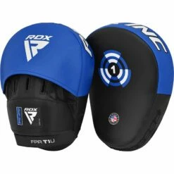 RDX SPORTS RDX T1 Curved Boxing Pads -RDXSPORTS Sales rdx t1 curved boxing pads blue 1