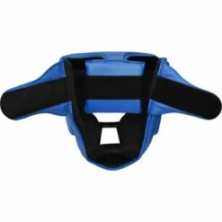 RDX SPORTS RDX T1 FULL FACE PROTECTION HEADGEAR UNBREAKABLE DETACHABLE CAGE GUARD -RDXSPORTS Sales rdx t1f head guard with removable face cage blue 4