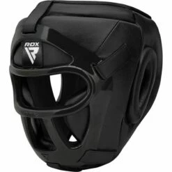 RDX SPORTS RDX T1 FULL FACE PROTECTION HEADGEAR UNBREAKABLE DETACHABLE CAGE GUARD -RDXSPORTS Sales rdx t1f head guard with removable face cage 1