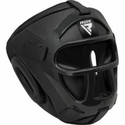 RDX SPORTS RDX T1 FULL FACE PROTECTION HEADGEAR UNBREAKABLE DETACHABLE CAGE GUARD -RDXSPORTS Sales rdx t1f head guard with removable face cage 2 1