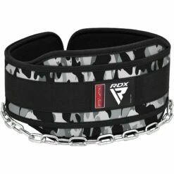 RDX SPORTS RDX T7 Weight Training Dipping Belt With Chain -RDXSPORTS Sales rdx t7 weight training dipping belt with chain camo 1 1