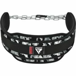 RDX SPORTS RDX T7 Weight Training Dipping Belt With Chain -RDXSPORTS Sales rdx t7 weight training dipping belt with chain camo 4 1