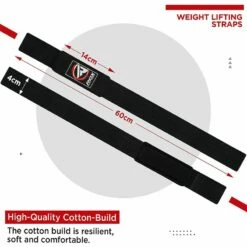 RDX SPORTS RDX W1 Weight Training Wrist Straps -RDXSPORTS Sales rdx w1 weight training wrist straps 7