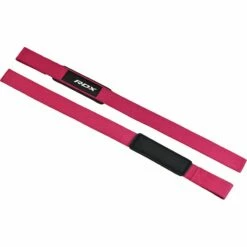 RDX SPORTS RDX W1 Sweat Wicking Gym Straps For Weightlifting Workouts -RDXSPORTS Sales rdx w1 weight training wrist straps pink 4 1