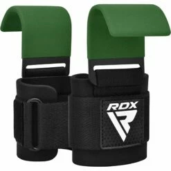 RDX SPORTS RDX W5 Weight Lifting Hook Straps -RDXSPORTS Sales rdx w5 weight lifting hook straps army green 2