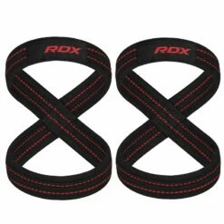 RDX SPORTS RDX Weight Lifting 8 Figure Strap -RDXSPORTS Sales rdx weight lifting 8 figure strap red 1