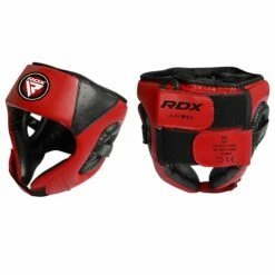 RDX SPORTS RDX F1 Kids Boxing Sparring Headgear Open Face -RDXSPORTS Sales red blue training head guard 5 1