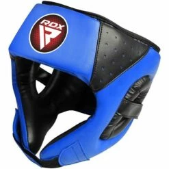 RDX SPORTS RDX F1 Kids Boxing Sparring Headgear Open Face -RDXSPORTS Sales red blue training head guards