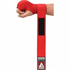 RDX SPORTS RDX IS Gel Padded Inner Gloves Hook & Loop Wrist Strap For Knuckle Protection OEKO-TEX® Standard 100 Certified -RDXSPORTS Sales red hoisery inner step 6
