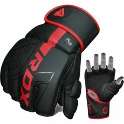 RDX SPORTS RDX F6 KARA MMA Grappling Gloves -RDXSPORTS Sales red kara mma grappling gloves 1